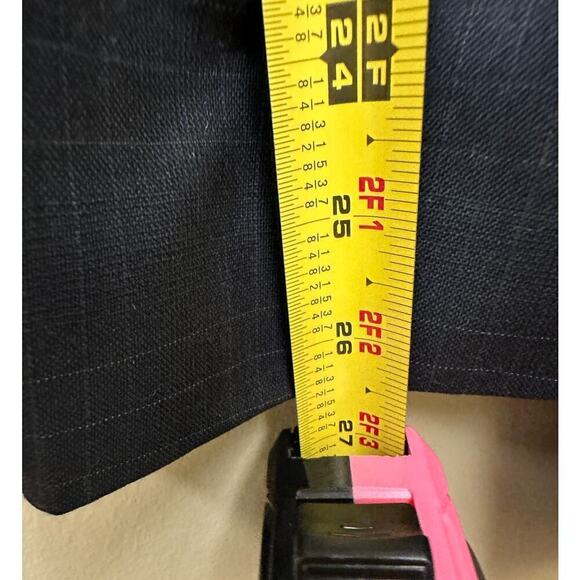 Ralph Lauren Men's Navy Blue Grey Wool Cashmere Blend Blazer Jacket Size 44L - Picture 11 of 13